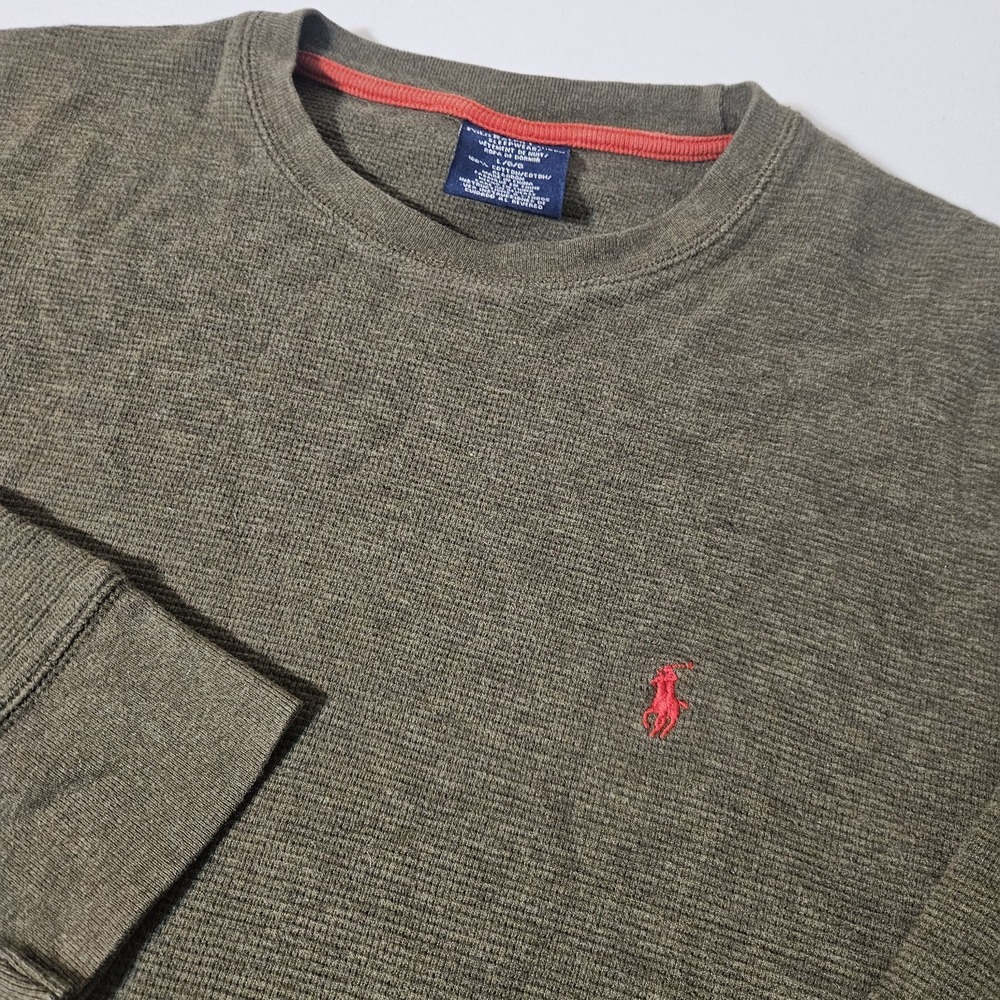 Polo‎ Ralph Lauren Sleepwear Shirt Mens L Knit PJ Pj's Pajamas Sleep Shirt